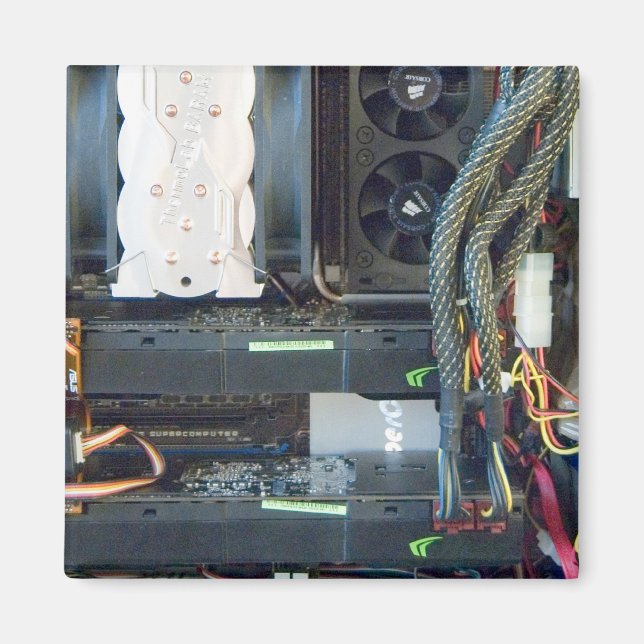 Die Computerausrüstung Magnet (Vorne)