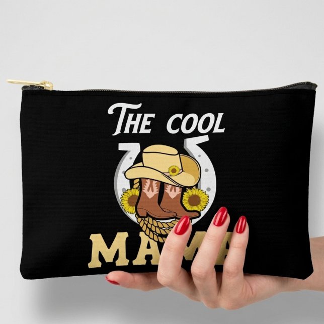 Die Cool Mama | Westlicher Muttertag Einzigartig Zubehörtasche (Von Creator hochgeladen)
