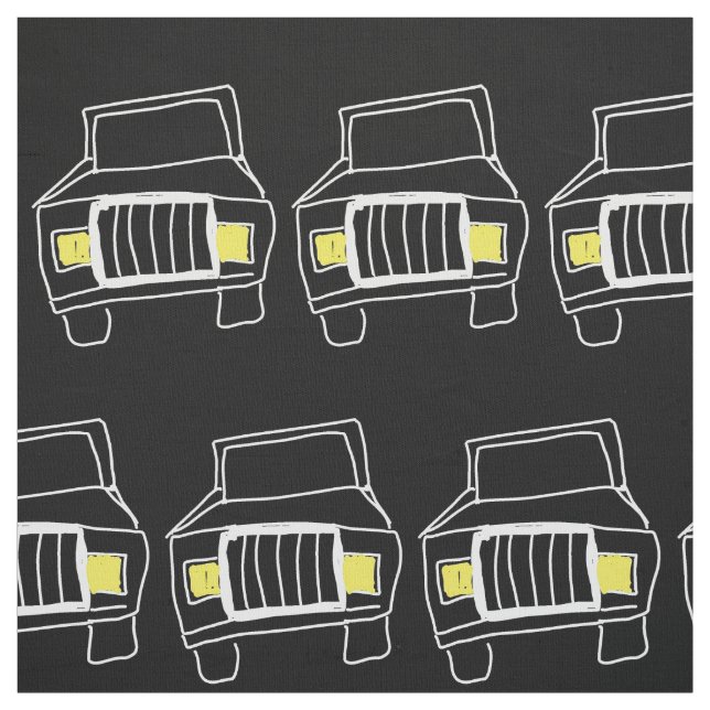 die coole Fahrt Stoff (Muster)