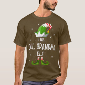 Die Coole Grandma Elf Family Matching Group Christ T-Shirt