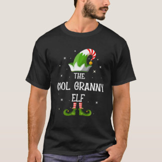 Die Coole Granny Elf Family Matching Group Christm T-Shirt