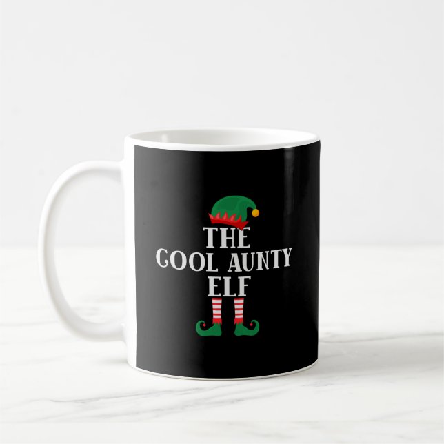 Die Coole Weihnachtsfeier der Tante Elf Kaffeetasse (Links)