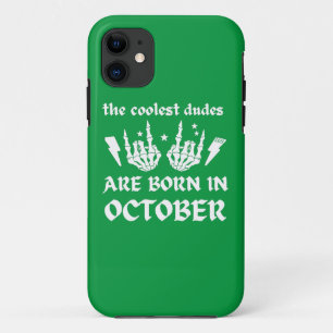 DIE COOLEN TYPEN SIND AM OKTOBER GEBOREN Case-Mate iPhone HÜLLE