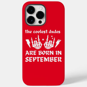 DIE COOLEN TYPEN SIND AM SEPTEMBER GEBOREN Case-Mate iPhone 14 PRO MAX HÜLLE