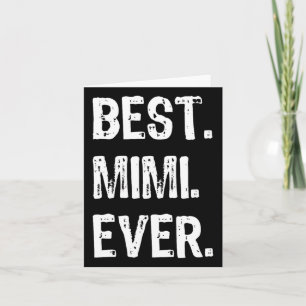 Die coolste beste Mimi ever Familie lustig Karte