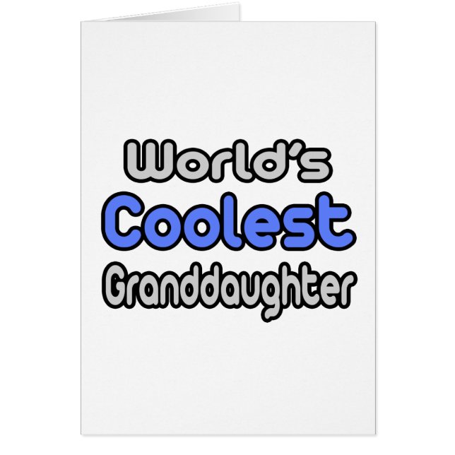 Die Coolste Enkelin der Welt (Vorne)