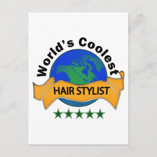 Die Coolste Friseur-Stylist der Welt Postkarte