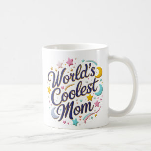 Die Coolste Mama der Welt - Niedliche und farbenfr Kaffeetasse