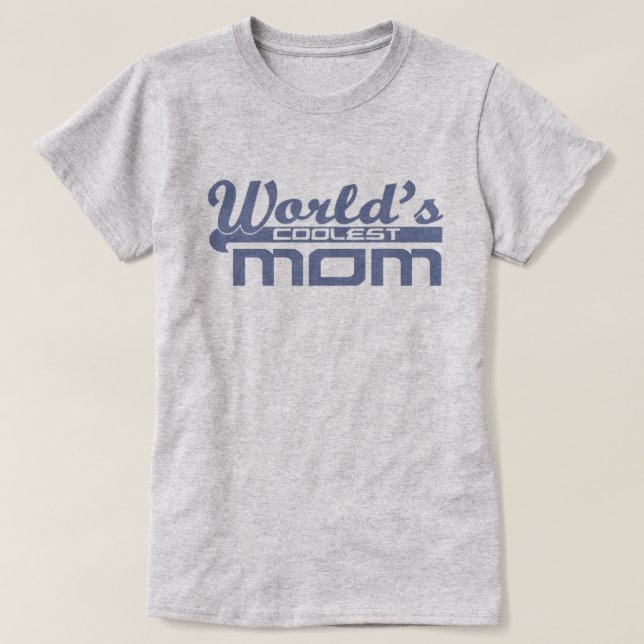 Die coolste Mama der Welt T-Shirt (Design vorne)