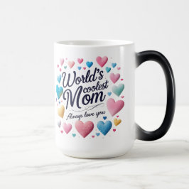 Die Coolste Mama der Welt - Tasse der farbenfrohen