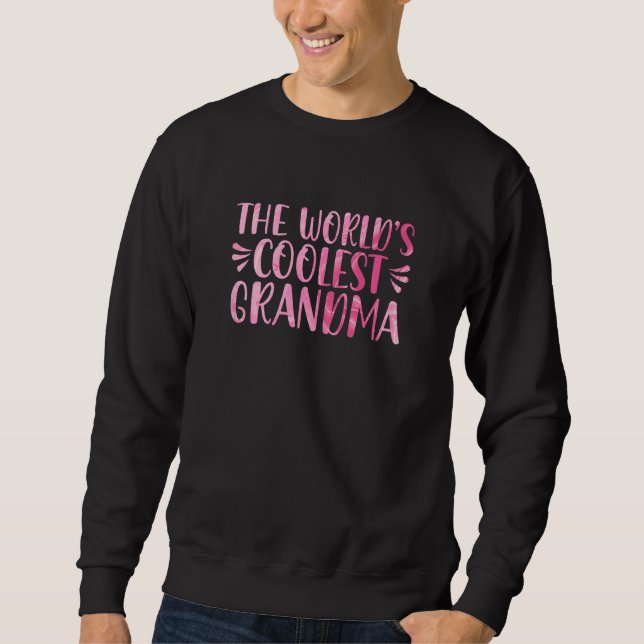 Die coolste Oma der Welt  Oma Sweatshirt (Vorderseite)