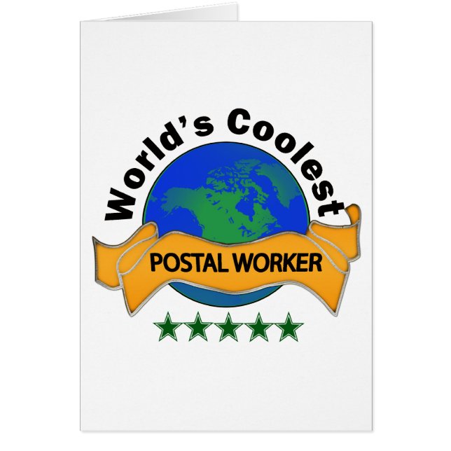 Die coolste Postarbeitskraft der Welt (Vorne)