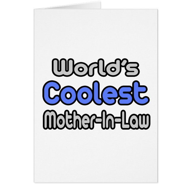 Die Coolste Schwiegermutter der Welt (Vorne)