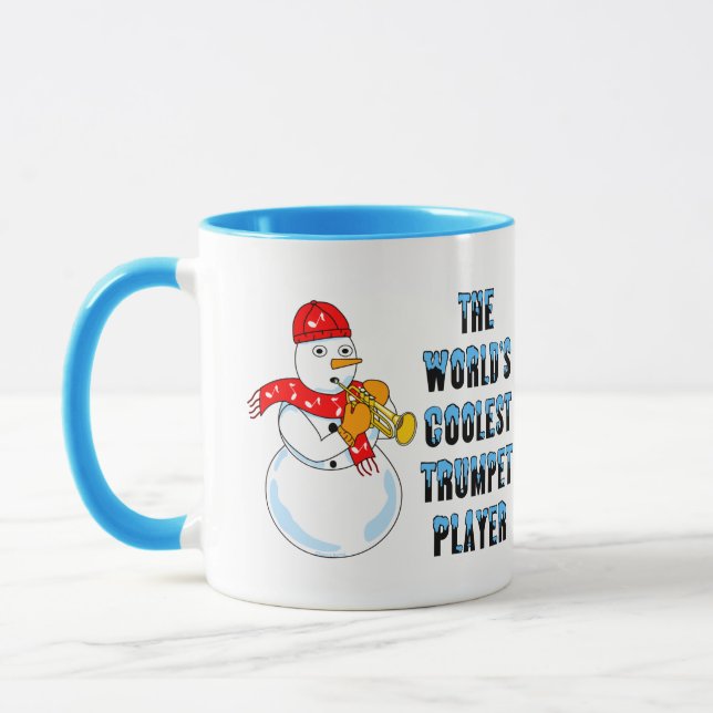 Die Coolste Trumpete der Welt Tasse (Links)