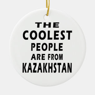 Die coolsten Leute sind von Kasachstan Keramikornament