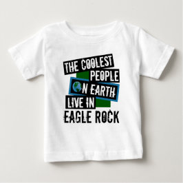 Die Coolsten Menschen der Welt leben im Adlergeste Baby T-shirt