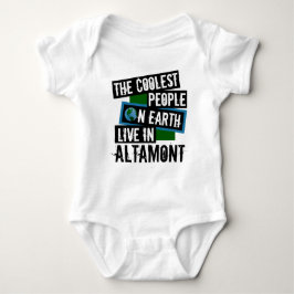 Die Coolsten Menschen der Welt leben in Altamont Baby Strampler