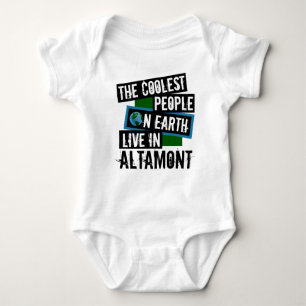 Die Coolsten Menschen der Welt leben in Altamont Baby Strampler
