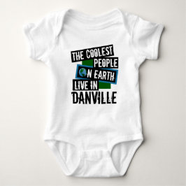 Die Coolsten Menschen der Welt leben in Danville Baby Strampler