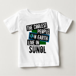 Die Coolsten Menschen der Welt leben in Sunol Baby T-shirt