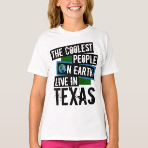 Die Coolsten Menschen der Welt leben in Texas T-Shirt