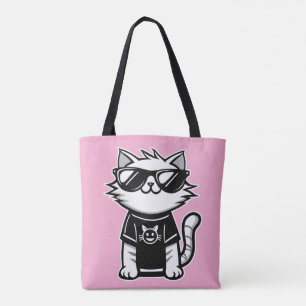 Die Coolstste Katze der Welt mit Sonnenbrille Pink