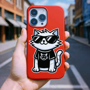 Die Coolstste Katze der Welt mit Sonnenbrille Rot iPhone 16 Hülle