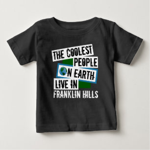 Die Coolststen Menschen der Erde leben in Franklin Baby T-shirt