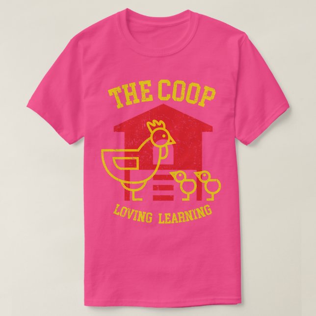 Die Coop Love Learning Sharpsburg GA T-Shirt (Design vorne)