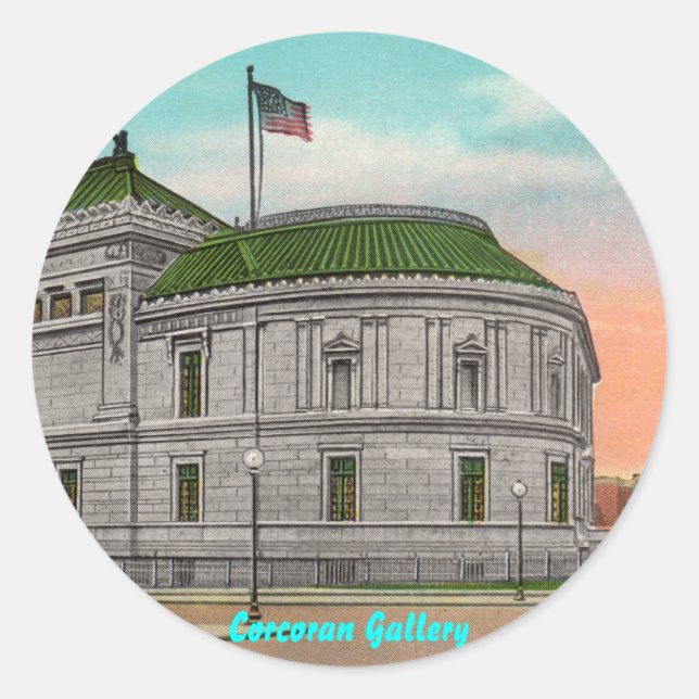 Die Corcoran Gallery of Art Aufkleber (Vorderseite)