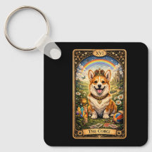 Die Corgi-Tarotkarte