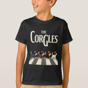 Die Corgles Lustiger Süßer Corgi Hundeliebhaber Ge T-Shirt
