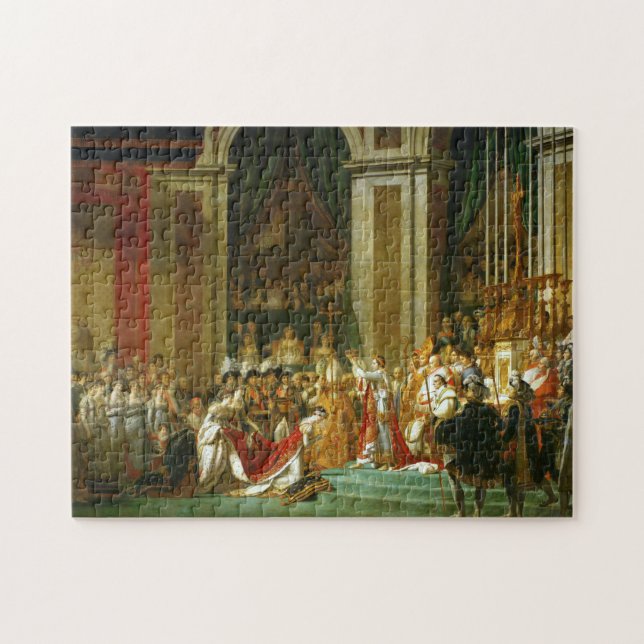 Die Coronation von Napoleon, Jacques-Louis David Puzzle (Horizontal)