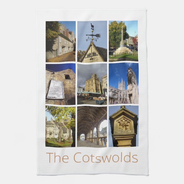 Die Cotswolds Geschirrtuch (Vertikal)