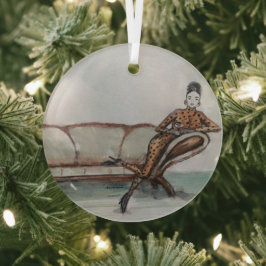 Die Couch ... Ornament Aus Glas