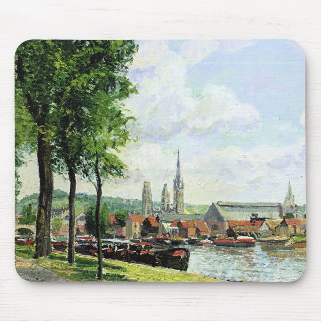 Die Cours la Riene, Notre Dame Mousepad (Vorne)