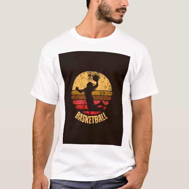 Die Courts in der Welt des Basketballs meistern T-Shirt (Vorderseite)
