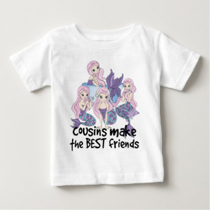 Die Cousin von Meerjungfrauen machen die besten Fr Baby T-shirt