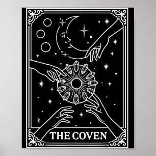 Die Coven Braut Bach Crew Hochzeit Gothic Poster