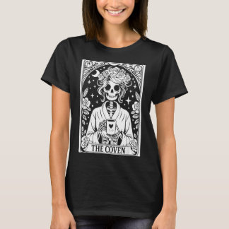 Die Coven-Skelett-Hochzeit-Junggesellinnenabschied T-Shirt