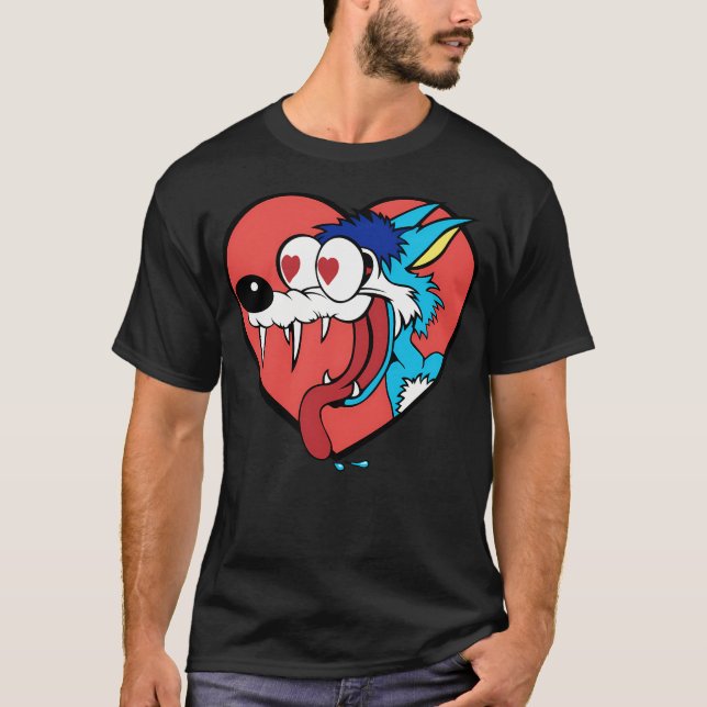 Die Coyote ist Drollin T-Shirt (Vorderseite)