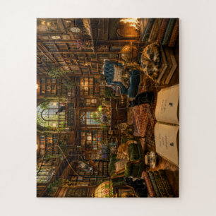 Die Cozy Cats Bibliothek - Puzzle