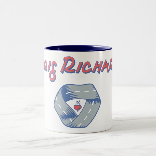 Die CR Straßen-Logo-übergroße Tasse (Mittel)