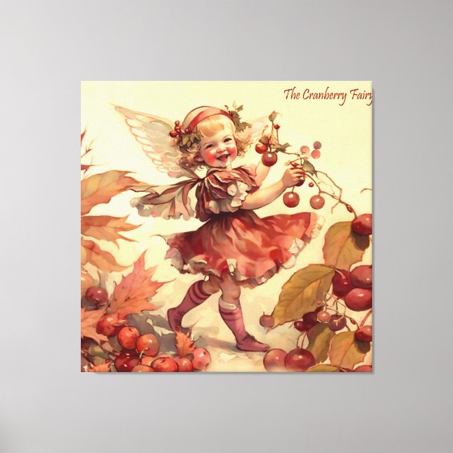 Die Cranberry Fairy Leinwanddruck (Vorderseite)
