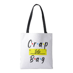 Die Crap-Tasche Lustige Minimalistische Tragetasch