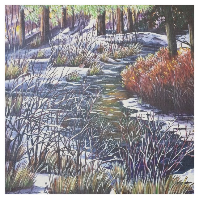 Die Creek Fall Fabric Stoff (Muster)