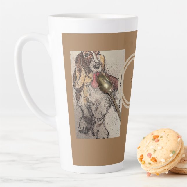 Die Creme raus gemacht Milchtasse (Beispiel)