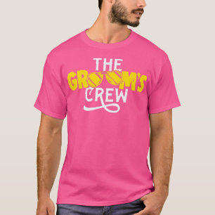 Die Crew des Bräutigams Hochzeit Lustiger Junggese T-Shirt