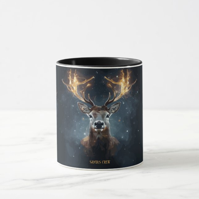 Die Crew des Weihnachtsmanns Tasse (Zentrum)