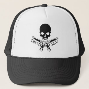 Die Crew-Hut des Piraten-Bräutigams Truckerkappe